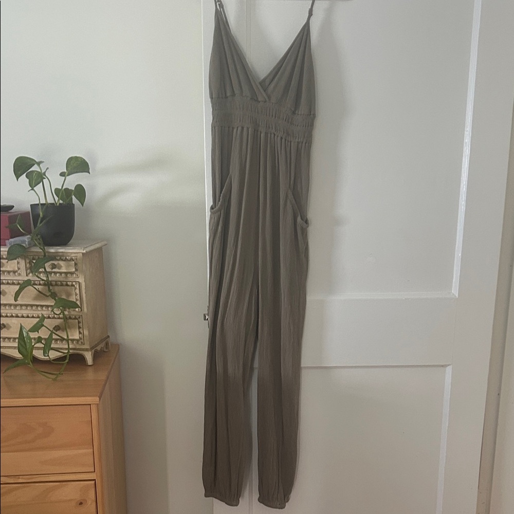 Women's Green Jumpsuit